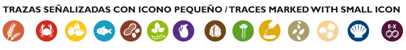 Trazas de alérgenos Trazas de alérgenos