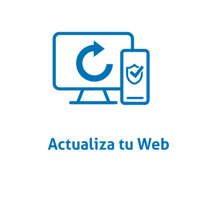 Actualiza tu web Actualiza tu web
